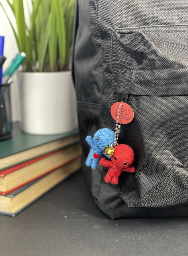 Watchover Voodoo 3-Inch Bestest Friend Keychain - Handcrafted Gift to Bring Good Luck and Positivity Everywhere You Go - Image 4